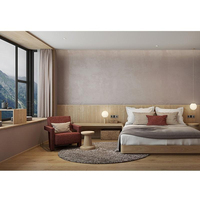 Komplettes Modernes Hotelzimmer-Möbelset 5-Sterne Schlafzimmer-Set Super-King-Size Moderne Hotel-Schlafzimmermöbel
