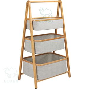 Original <b>Laundry</b> <b>Basket</b> Home Folding <b>Laundry</b> Bags & <b>Baskets</b> <b>3</b> <b>Compartments</b> Foldable <b>Laundry</b> <b>Basket</b> - Product Image 2