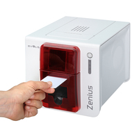 Impresora de Tarjetas de Identificación/PVC EVOLIS Zenius, Impresión a Color y Monocromática, Doble Cara, Interfaz USB, 1 Año de Garantía, Alta Calidad, 300dpi, SDK