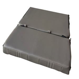 Siège de lit pliable universel <span class=keywords><strong>en</strong></span> cuir pour Sprinter/Transit/VW Van Conversion, multifonctionnel, imperméable - Product Image 2