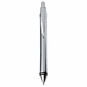 Penna a Sfera e Roller in Metallo Ecologico, Acciaio Cromato, Penna Promozionale Originale per Regali - Product Image 2