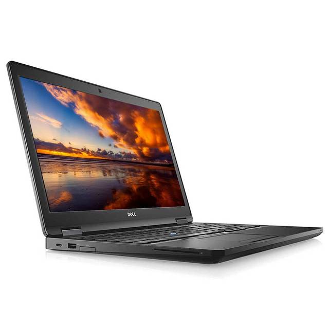 Original Used Laptop 95% New for Dall Precision 3520 Core I5-7th Gen 15.6 Inch 8GB RAM 256GB SSD Factory Wholesale