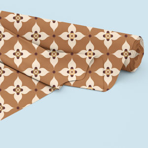 Tela de Satén de Seda Tejida 100% Poliéster con Estampado Digital de Alta Calidad WF, Diseños Más Recientes de 2026, Ligera para Prendas - Product Image 3