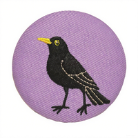 Nouveau Design étain Badge dessin animé tissu broderie Badge broche sac à dos mignon personnalisé broche métal fer blanc broderie Logo bouton broche