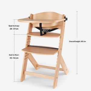Silla Alta para Bebé, Portátil, para Uso Doméstico, Multifuncional, con Ajustes Graduales para Mayores de 24 Meses - Product Image 4