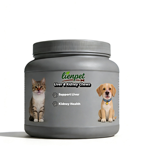 Suplementos Alimenticios para Mascotas OEM/ODM, Golosinas Masticables para el Hígado y los Riñones, Marca Privada, Alimento para <span class=keywords><strong>Perros</strong></span> y Gatos - Product Image 3