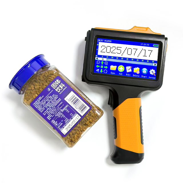 2026 TIJ Handheld Inkjet Printer High Resolution Portable Printers for Packaging Industry Batch Date QR Code