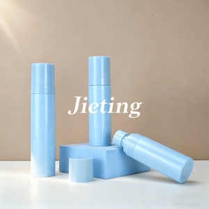 Stock Blue 60ml 80ml 100ml Empty Fine Mist PET pink White clear <b>Plastic</b> Spray Bottle for Cosmetic Packaging Sunscreen - Product Image 2