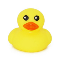 Douche pour enfants Natation Petit Mini Canard Jaune en Vrac Jouet de Bain Son Canards Flottants pour Bébé