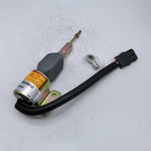 อะไหล่รถขุด R220-5 B5.9 โซลินอยด์หยุด 12V 24V รุ่น 3932529/3932530/3935430 - Product Image 1
