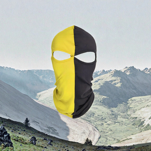 Wholesale YOLO Custom Logo Two Colors Stitching Design Sports Outdoor Fashion Ski Motorcycle Cycling <b>Balaclava</b> Full Face Neck - Product Image 3