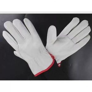 Factory Direct Customizable Wholesale Economic CE Certified Safety <b>Gloves</b> 10inch Nylon 7oz <b>Silicone</b>-free Grain Driving <b>Gloves</b> - Product Image 5