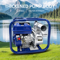 Bomba de Agua a Gasolina de Alta Presión y Bajo Consumo de Combustible, 7 HP, Certificación CE, Aprobación ISO9001, para Riego