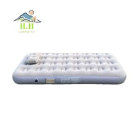 Matelas gonflable amovible au design moderne pour le camping, la randonnée, portable, pompe USB intégrée, fonction de refroidissement, sac de transport CAMPER H.H