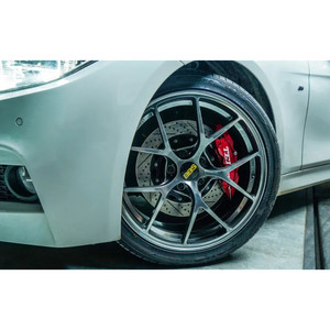 ชุดเบรคหน้าคาลิปเปอร์6หม้อพร้อมดิสก์ระบายอากาศ2ชิ้นล้อ18นิ้วสำหรับ <span class=keywords><strong>BMW</strong></span> E30 E34 <span class=keywords><strong>E35</strong></span> E36 E38 E46 E90 E92 E91 - Product Image 1