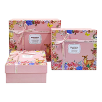 Boîte haut et basse personnalisée de qualité supérieure avec ruban pour bonbons, fabriquée par XF Factory