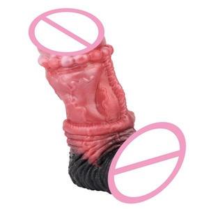 2025 Wholesale Fantasy Horse <b>Dildo</b> Style Male Masturbator Cup with Realistic Design and Dual Soft Channels - Product Image 4