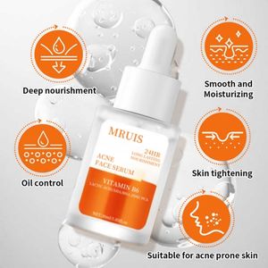 30ml Premium yüz serumu adanmış akne kaldırma ustalıkla formüle pürüzsüz yoğun cilt derinden tutarken gözenekleri rafine - Product Image 6