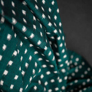 Tela Pongee Profesional Ecológica con Estampado de Lunares, 100% Elástica en 4 Direcciones, Transpirable, para Vestidos de Novia de Verano - Product Image 3