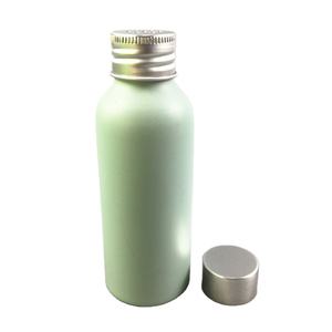 Bottiglia di polvere sciolta per <span class=keywords><strong>shampoo</strong></span> a secco in metallo in alluminio per la cura personale verde opaco - Product Image 2