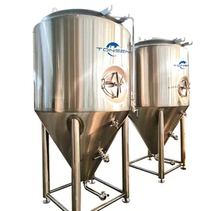CrCaft bira fermantasyon 30HL soğutma sistemi konik fermentör fermantasyon tankı ile yüksek kalite