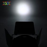 XJ 200W Fresnel Focus Spotlight Par LED Stage Light pour DJ Film & Theatre Studio Émission Couleur RGBW & Blanc Chaud
