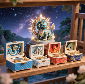 पर्यटन स्थलों के लिए ओम/गंध व्यक्तिगत संगीत बॉक्स स्मृति चिन्ह अनुकूलन-अद्वितीय 3 डी डिजाइन अनुकूलन - Product Image 6