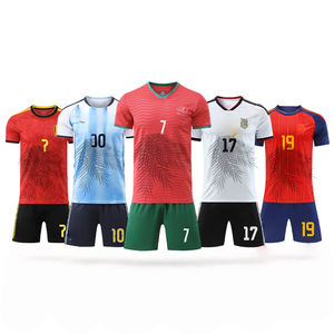 Camiseta de Fútbol Personalizada para Jugador Nuevo, Ecológica, Unisex, de Manga Corta, de Poliéster, de Secado Rápido y Transpirable - Product Image 1