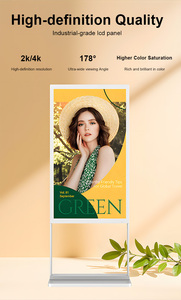 43inch di chuyển dọc màn hình quảng cáo trong nhà tầng thường vụ cảm ứng Android <span class=keywords><strong>LCD</strong></span> màn hình quảng cáo tương tác kỹ thuật số biển - Product Image 3