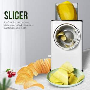 เครื่องขูดชีสแบบกลมอุปกรณ์ในครัวเครื่องหั่นและหั่นผัก - Product Image 4