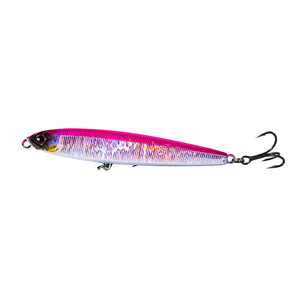 Señuelo artificial tipo lápiz Aohu, de hundimiento, con anzuelo triple de teflón para la pesca de lubina. - Product Image 2