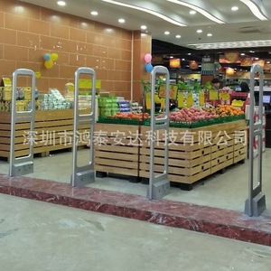 Porte de sécurité antivol 1,2-3m en alliage de zinc, système d'alarme 58KHz pour la protection des entrées de supermarchés et de magasins - Product Image 3