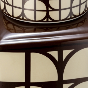 Vaso decorativo in ceramica con coperchio per la casa, soggiorno, camera da letto, ufficio, sala da pranzo. - Product Image 5