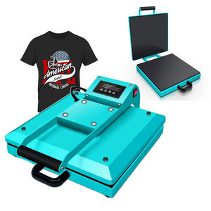 Máquina de Prensa de Calor Manual de Una Sola Estación, Fácil de Operar, de Alta Calidad para Pequeñas Empresas, para Sublimación y Transferencia DTF - Product Image 1