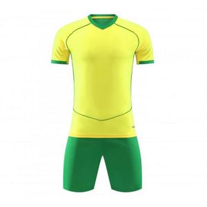 Wholesale Custom 100% Polyester Plus Size Quick Dry Breathable Soccer Uniform Kits <b>Red</b> and Blue - Product Image 3