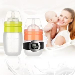 Thermomètre numérique pour bouteille de vin rouge, champagne et biberon, design classique, avec écran LCD et plaque en acier inoxydable - Product Image 6
