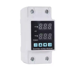 Tipo de recuperación automática <span class=keywords><strong>protector</strong></span> de bajo voltaje de sobretensión y retardo de sobrecorriente AC 220V 1 ~ 63A con relé en <span class=keywords><strong>el</strong></span> interior - Product Image 1