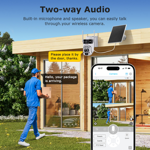 Sectec Dual View 20x Optische Zoom Zonne-<span class=keywords><strong>Camera</strong></span> Pir Menselijke Detectie Full Color Nachtzicht Beveiliging Ptz Cctv <span class=keywords><strong>Camera</strong></span> - Product Image 5