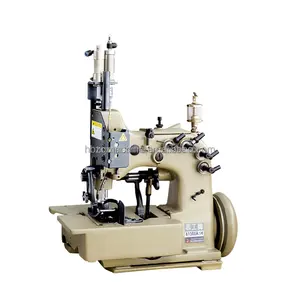 Máquina de coser overlock, fabricante de China, 81300 A, 1H, doble aguja, cuatro hilos, bolso grande