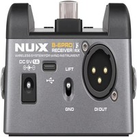Système de microphone sans fil NUX B-6 PRO 2,4 GHz pour saxophone, trompette, trombone, performance sur scène