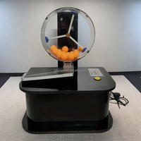 Machine de Bingo Électrique Portable, Machine de Jeu de Bingo en Acrylique Transparent pour les Rassemblements et les Événements Caritatifs