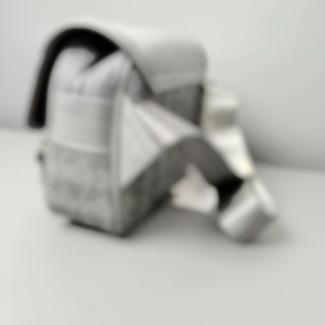 Sac bandoulière décontracté en cuir PU pour homme Cradilens, style messager avec logo personnalisé, tendance - Product Image 3