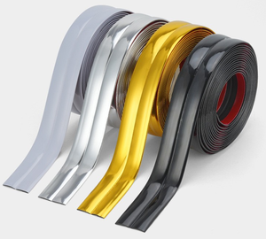 Self <b>Adhesive</b> Pvc Decorative Lines Background Wall Beautiful Edge Yang Corner Edge Closing <b>Strip</b> 2cm 3cm 4cm 6cm - Product Image 6