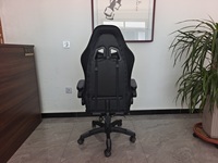 Chaise de jeu pour ordinateur en cuir de haute qualité avec mousse à mémoire de forme pour salle de jeux