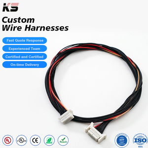 高品質銅製自動車用ワイヤーハーネスPVCジャケットトレーラーバイクコネクターアセンブリ工業用アプリケーション - Product Image 1