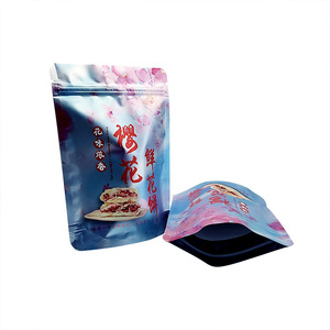 ถุงซิปล็อคแบบตั้งได้ พิมพ์ดิจิทัล ฟอยล์อะลูมิเนียม สำหรับบรรจุอาหารว่าง ถุงพลาสติกสำหรับบรรจุขนม - Product Image 2