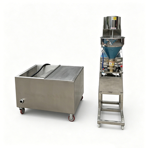 Ligne de production de machine à fabriquer des boulettes de viande et des boulettes de poisson, mini-machine à boulettes de bœuf et de poisson Chaoshan pour les commerces alimentaires - Product Image 4