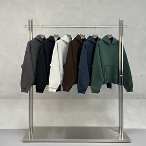 Felpa con Cappuccio Oversize Personalizzabile Stile Streetwear da Uomo, Foderata in Pile, Vendita all'Ingrosso - Product Image 2