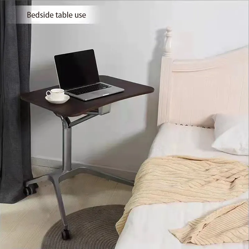Marco ergonómico Simple para oficina, soporte de asiento móvil, portátil, muebles inteligentes, elevador Manual, escritorio de pie