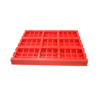 Maille de tamis en polyuréthane OEM/ODM sur mesure, plaque de tamis vibrant en PU résistante à l'usure, haute efficacité, fournisseur d'usine